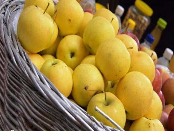 فروش ویژه سیب زرد بسته بندی شده